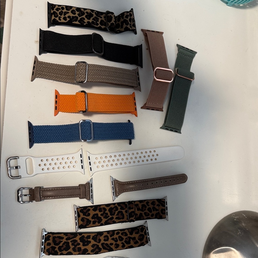 Assorted Watch Bands Collection
